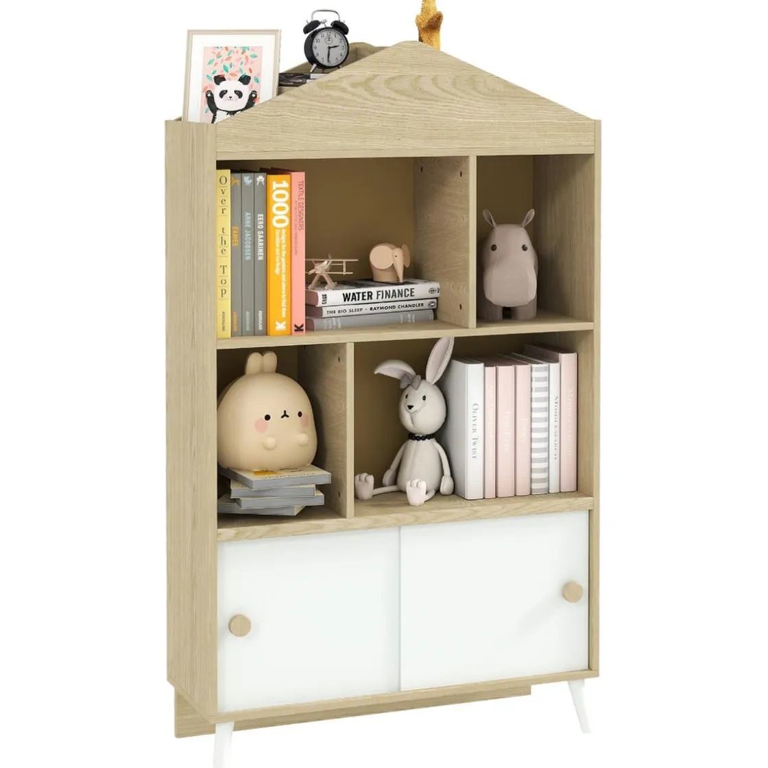 AIYAPLAY Homcom - Estantería infantil madera