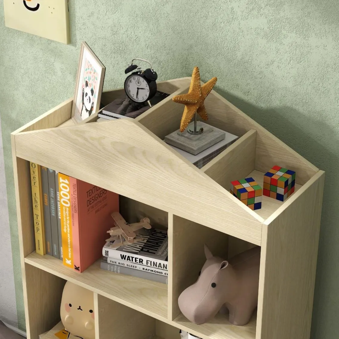 AIYAPLAY Homcom - Estantería infantil madera