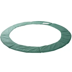 Homcom - Funda acolchada de protección borde camas elásticas 244 cm Verde