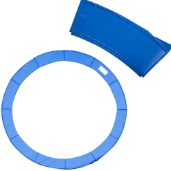 Homcom - Funda acolchada de protección borde camas elásticas 366 cm Azul* Camas Elásticas