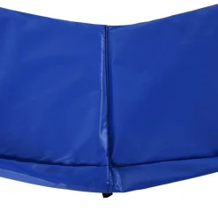 Homcom - Funda acolchada de protección borde camas elásticas 244 cm Azul