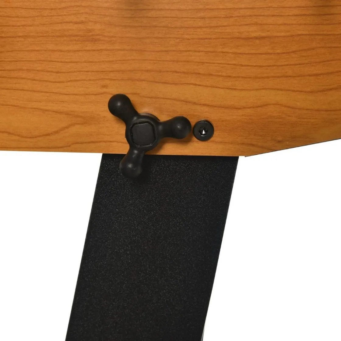 Homcom - Futbolín 22 jugadores y 2 marcadores Natural/Negro* Deportes|Futbolines