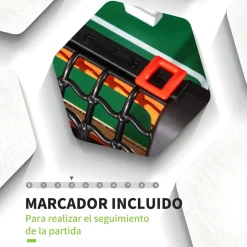 Homcom - Futbolín de mesa 118 x 104 cm* Deportes|Futbolines
