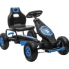 Homcom - Go Kart con pedales azul-negro* Vehículos De Batería O A Pedales