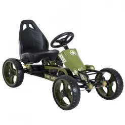 Homcom - Go-Kart a pedales para niños* Vehículos De Batería O A Pedales