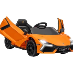 AIYAPLAY Homcom - Lamborghini Revuelto eléctrico Naranja con mando