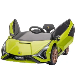 Homcom - Lamborghini SIAN eléctrico verde