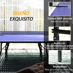 Homcom - Mesa de Ping-Pong