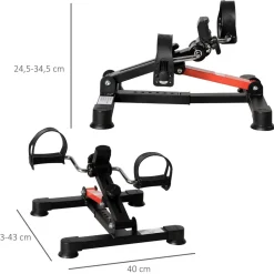 Homcom - Mini Bicicleta estática* Bicicletas