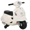 Homcom - Mini moto Eléctrica Vespa Blanco* Vehículos De Batería O A Pedales