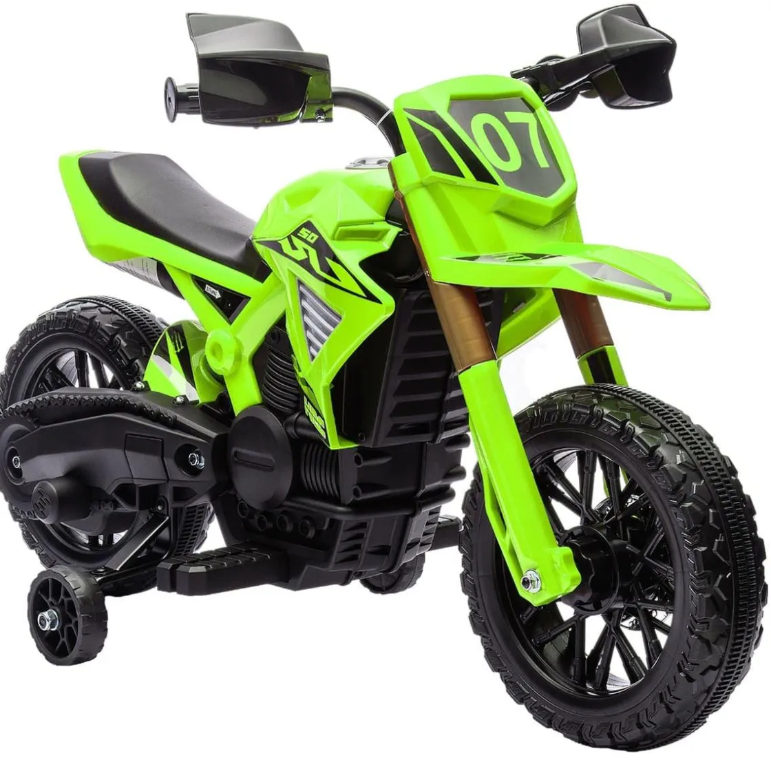AIYAPLAY Homcom - Moto eléctrica batería 6 V Verde
