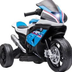 Homcom - Moto eléctrica BMW HP4 azul