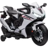Homcom - Moto eléctrica Honda blanca* Vehículos De Batería O A Pedales