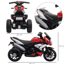 Homcom - Moto eléctrica infantil* Vehículos De Batería O A Pedales