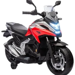 AIYAPLAY Homcom - Moto eléctrica infantil Honda Rojo/Negro