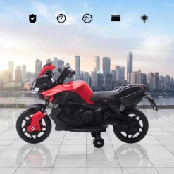 Homcom - Moto Eléctrica para Niños 6V* Vehículos De Batería O A Pedales