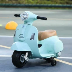 Homcom - Moto Eléctrica Vespa* Vehículos De Batería O A Pedales