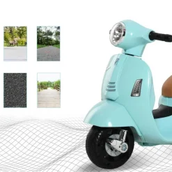 Homcom - Moto Eléctrica Vespa* Vehículos De Batería O A Pedales