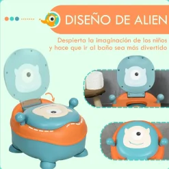 Homcom - Orinal de aprendizaje alien* Baño Y Accesorios·Orinales Y Reductores