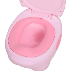 Homcom - Orinal Infantil Hipopótamo Rosa* Baño Y Accesorios·Orinales Y Reductores