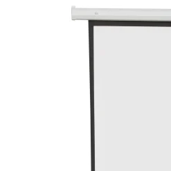 Homcom - Pantalla de proyección motorizada 84'' con mando* Electrónicos