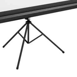 Homcom - Pantalla de proyección 100'' Negro