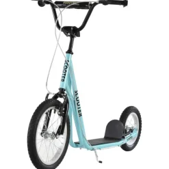 Homcom - Patinete Ajustable Para Niños Azul