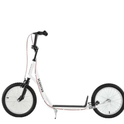 Homcom - Patinete Ajustable Para Niños Blanco* Patines Y Monopatines