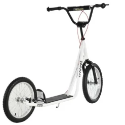 Homcom - Patinete Ajustable Para Niños Blanco* Patines Y Monopatines