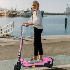 Homcom - Patinete Eléctrico Plegable Metal