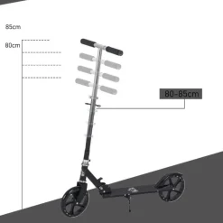 Homcom - Patinete Infantil Plegable