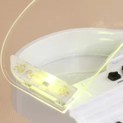 AIYAPLAY Homcom - Piano electrónico 32 teclas con taburete y micro