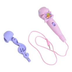 Homcom - Piano Infantil Electrónico Rosa