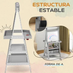 AIYAPLAY Homcom - Pizarra doble cara con caballete