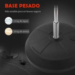 Homcom - Punching Ball con guantes* Deportes