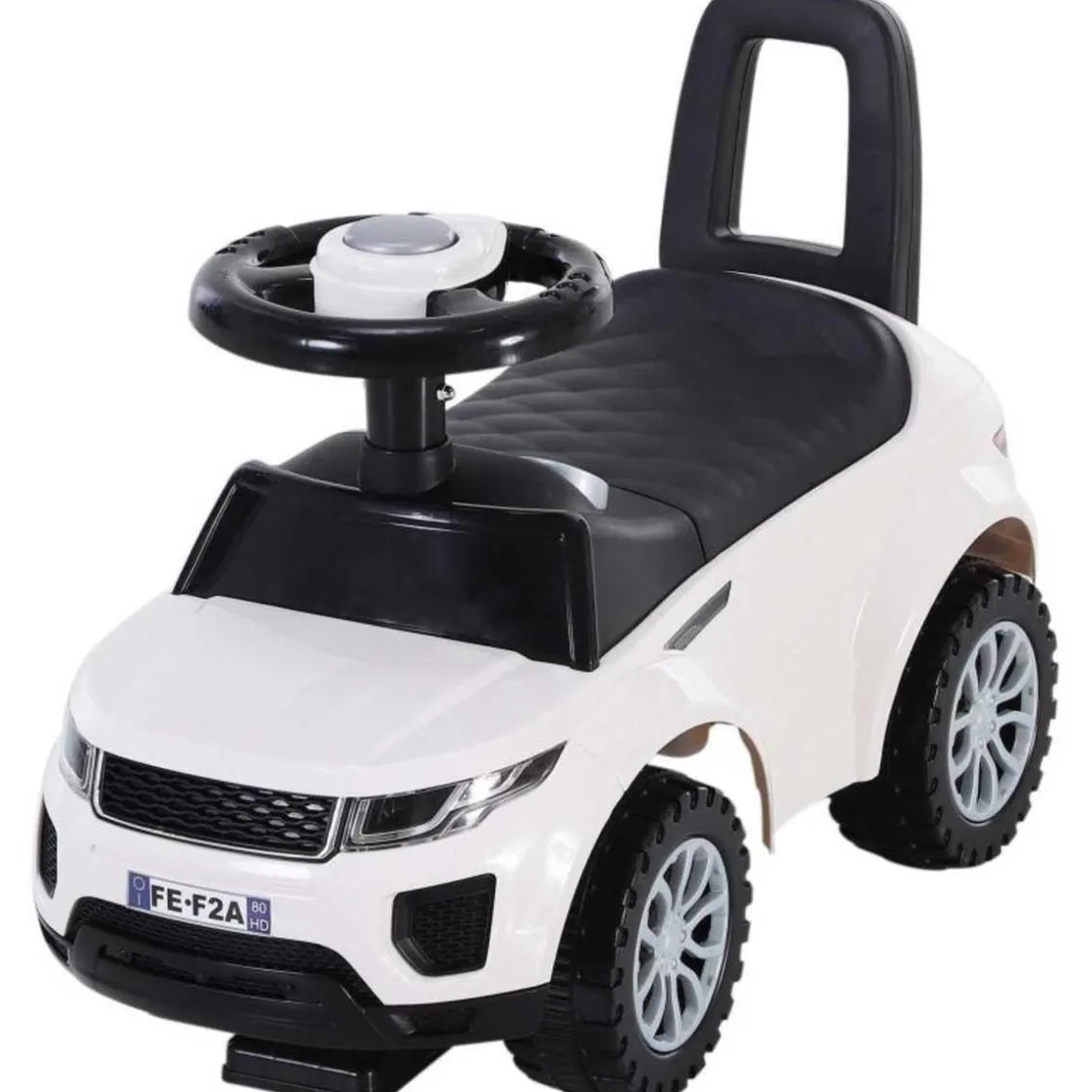 Homcom - Quad Correpasillos sin Pedales Blaco