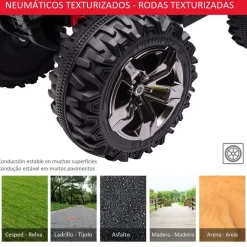 Homcom - Quad eléctrico