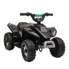 Homcom - Quad Eléctrico Batería 6V Negro* Vehículos De Batería O A Pedales