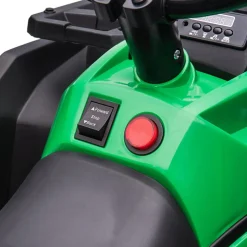 Homcom - Quad eléctrico 12V verde* Vehículos De Batería O A Pedales