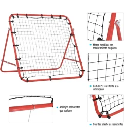 Homcom - Red de rebote para entrenamiento