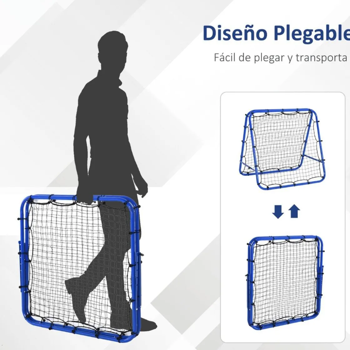 Homcom - Red de rebote para entrenamiento* Deportes