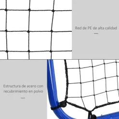 Homcom - Red de rebote para entrenamiento* Deportes