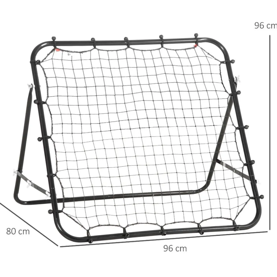 Homcom - Red reboteadora deportes plegable* Deportes