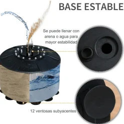 Homcom - Saco de boxeo de pie* Deportes