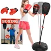 AIYAPLAY Homcom - Saco de boxeo infantil de pie 124 cm* Deportes