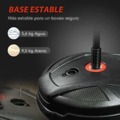 AIYAPLAY Homcom - Saco de boxeo infantil de pie 124 cm* Deportes