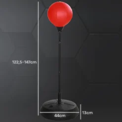 AIYAPLAY Homcom - Saco de boxeo infantil de pie 147 cm