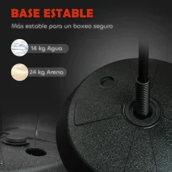 AIYAPLAY Homcom - Saco de boxeo infantil de pie 147 cm