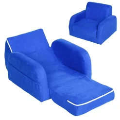 Homcom - Sillón cama infantil 2 en 1* Estilo De Vida