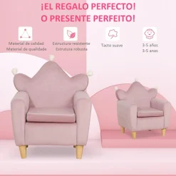 Homcom - Sillón infantil